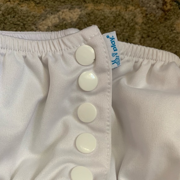 White I Play Swim bottom/Diaper - Picture 6 of 8